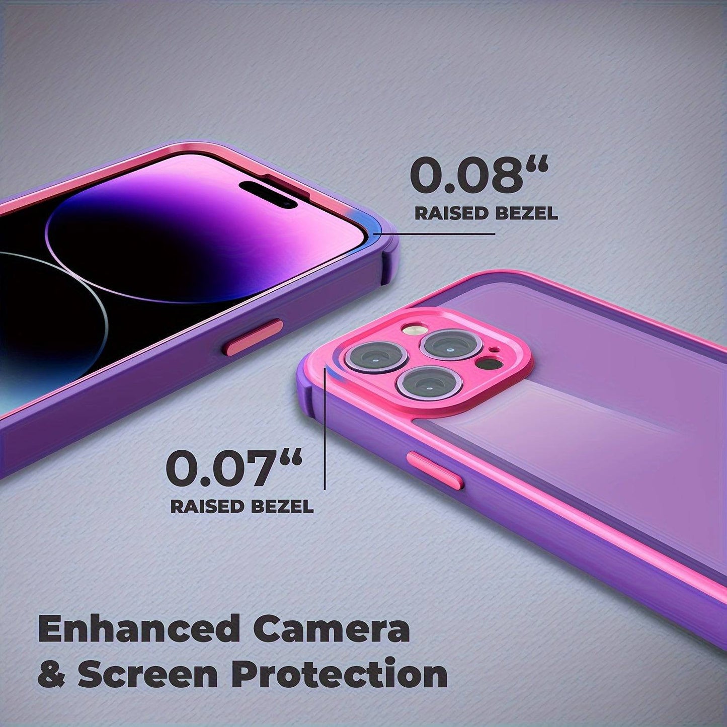 Stoßfeste Silikonhülle: Vollständiger Schutz für iPhone 15 Pro Max.
