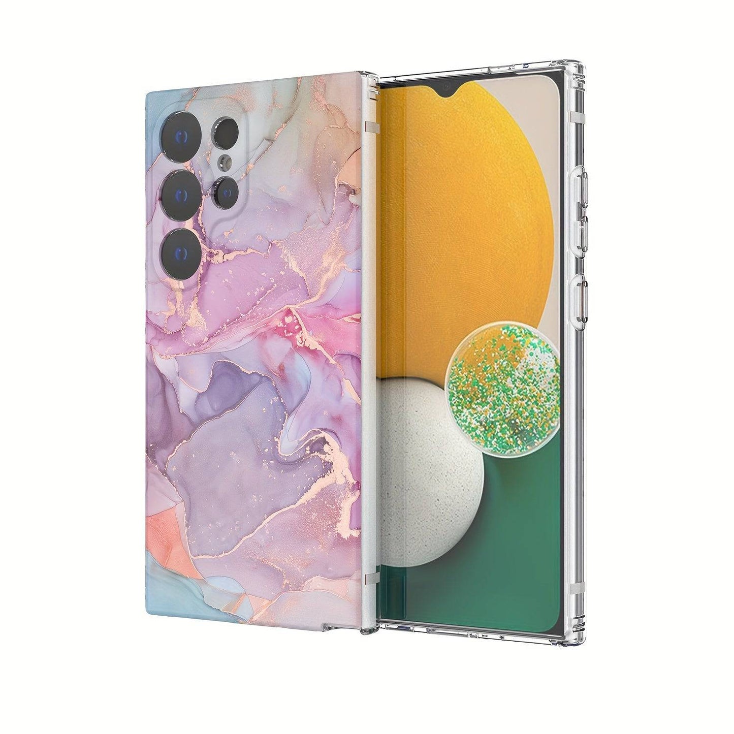 Samsung Galaxy S24 Marmor Schutzhülle - Sturzsicher und stilvoll