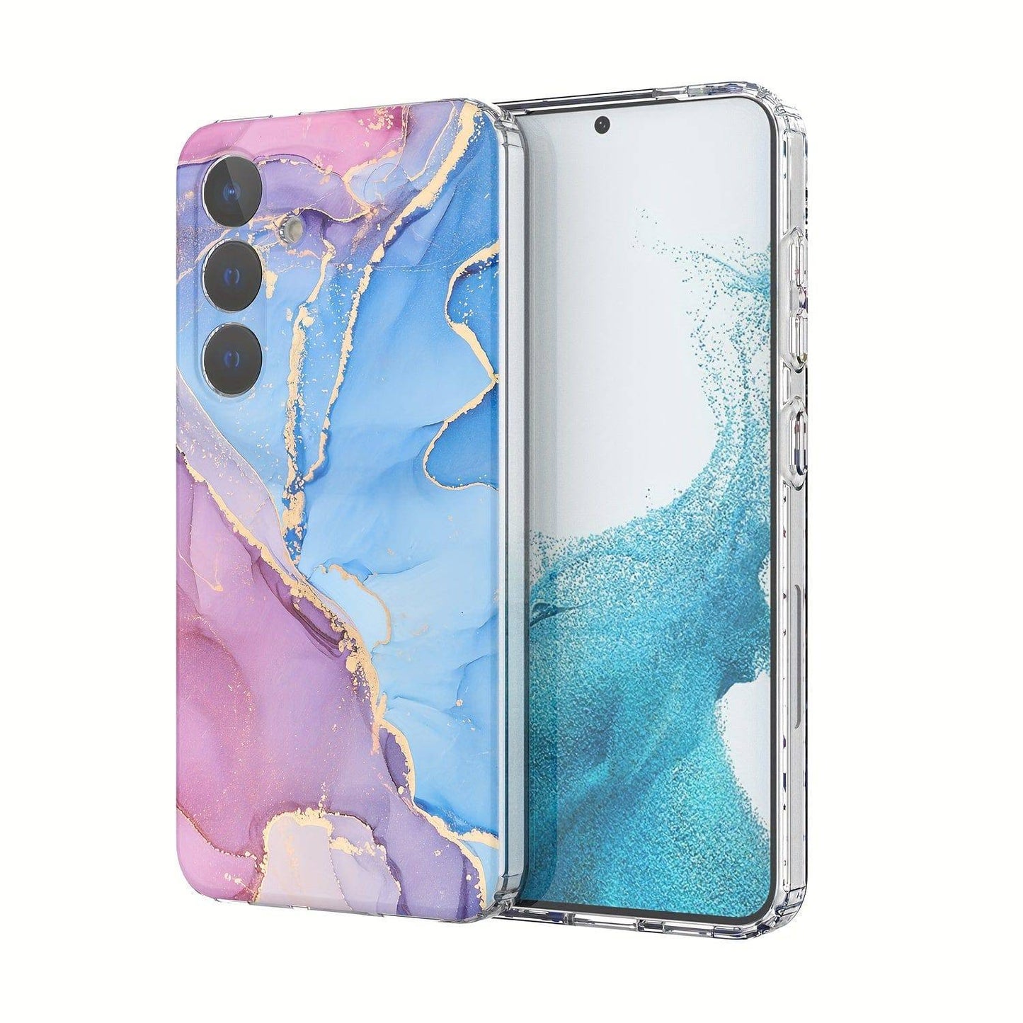 Samsung Galaxy S24 Marmor Schutzhülle - Sturzsicher und stilvoll