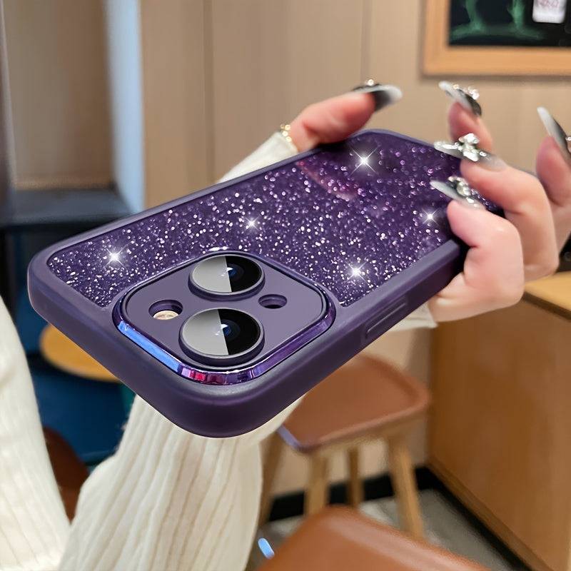 Gradient Glitter Handyhülle für iPhone 15 Pro Max Plus