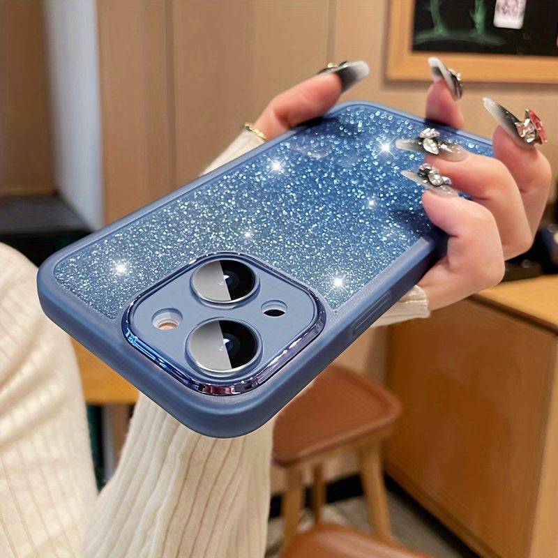 Gradient Glitter Handyhülle für iPhone 15 Pro Max Plus