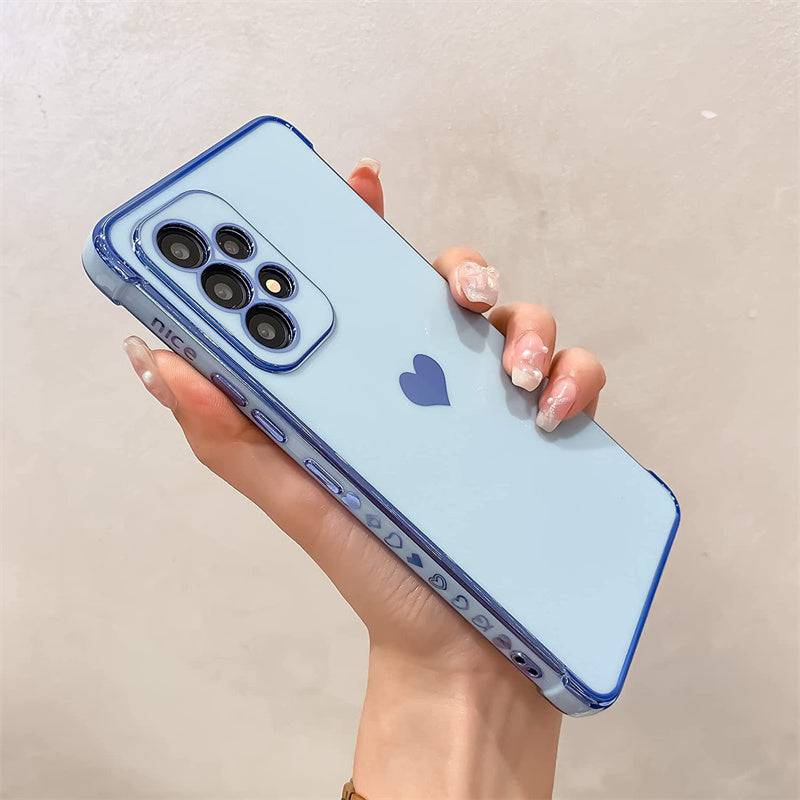 Multicolor Pink Schutzhülle für Samsung Galaxy A53 5G - Luxus-Plattierung, stoßfest, voller Kameraprotektion.