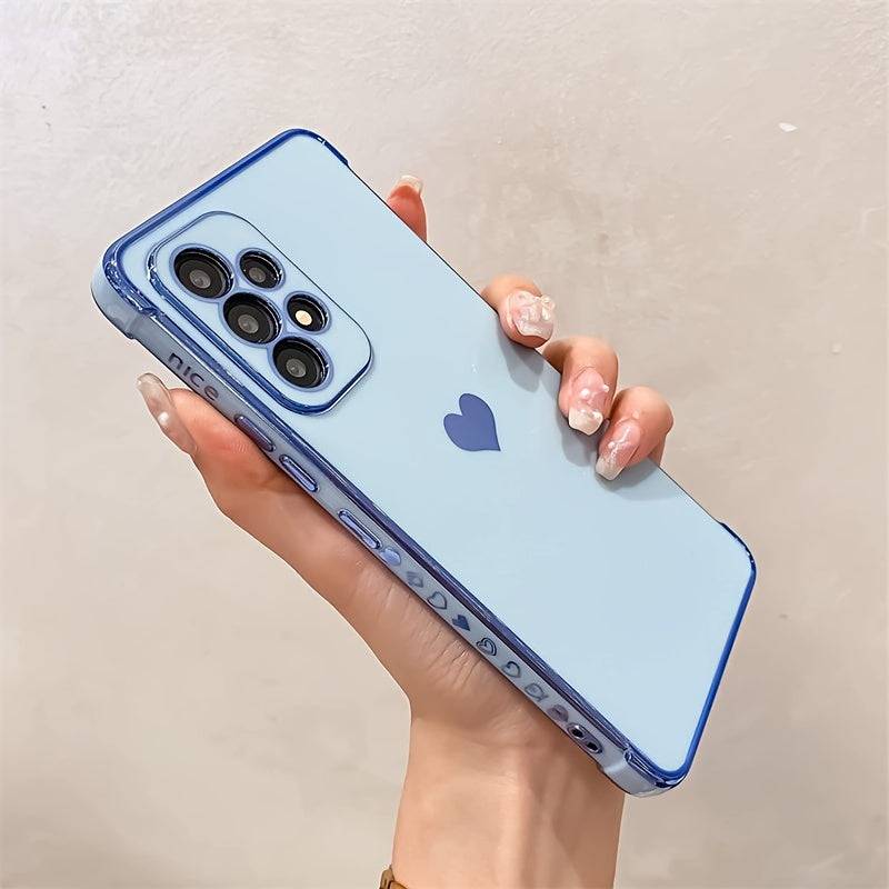 Multicolor Pink Schutzhülle für Samsung Galaxy A53 5G - Luxus-Plattierung, stoßfest, voller Kameraprotektion.