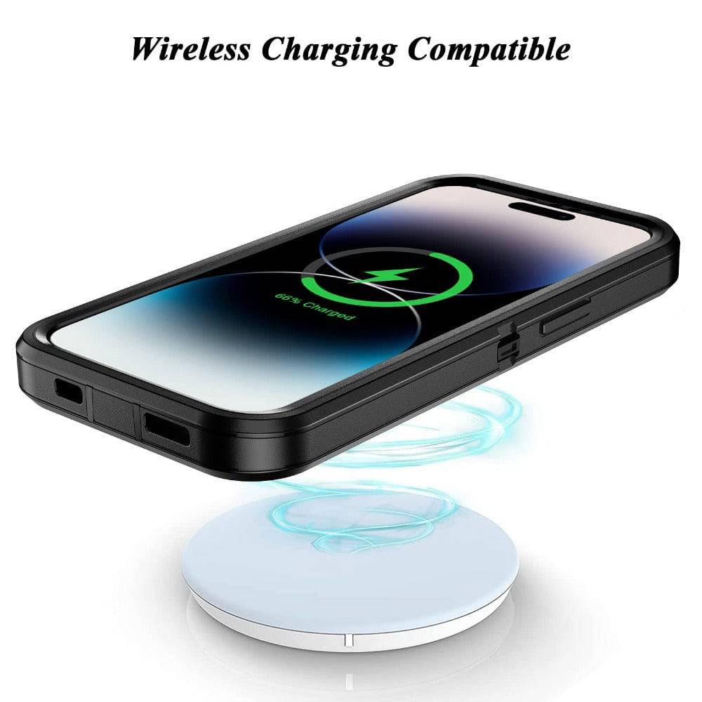 Premium Schutzhülle für iPhone 15 Pro Max und iPhone 14 Pro Max - Robust, magnetisch, mit Kickstand und Autohalterung.