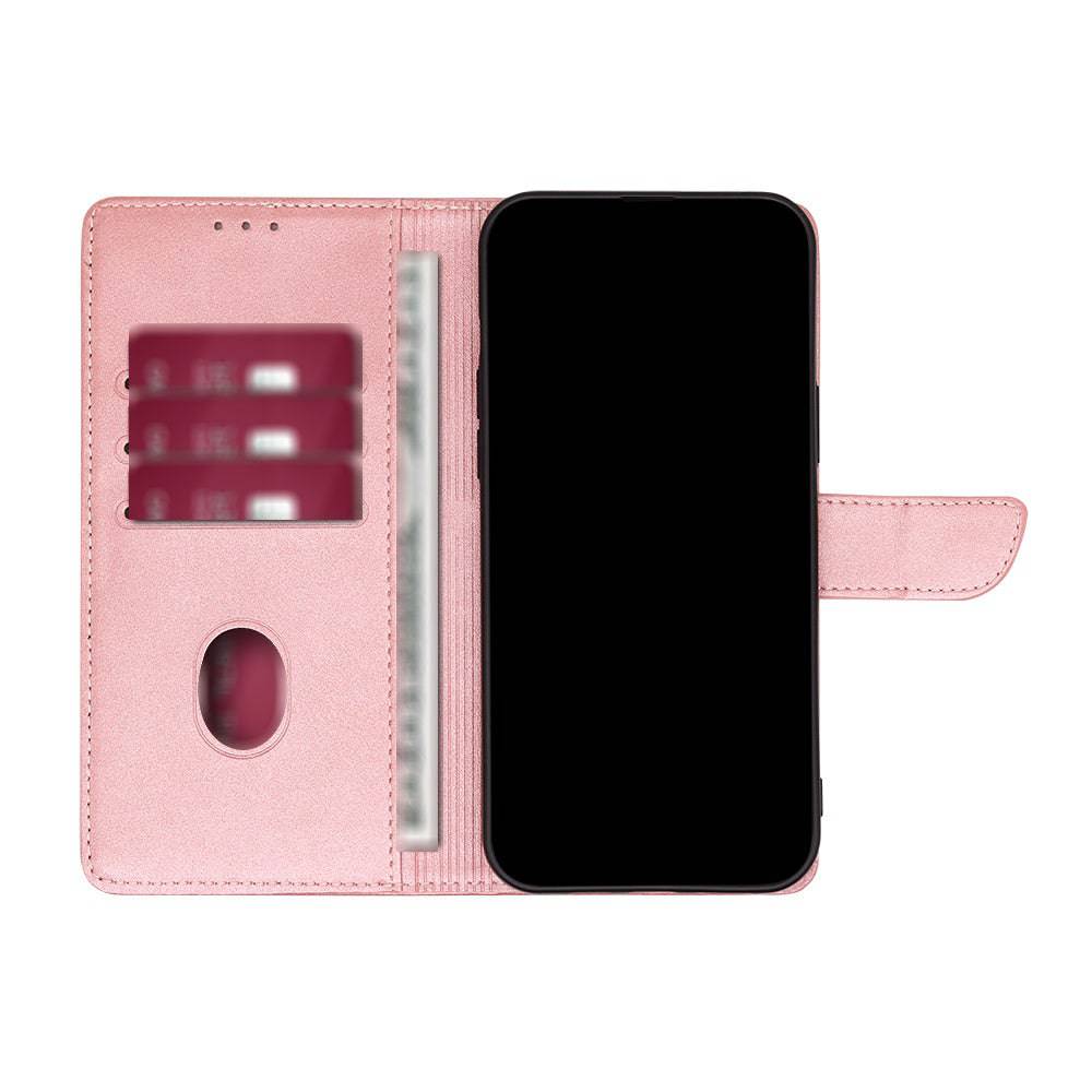 Vintage Flip Wallet Handyhülle - Kartenfächer - IPhone Kompatibel