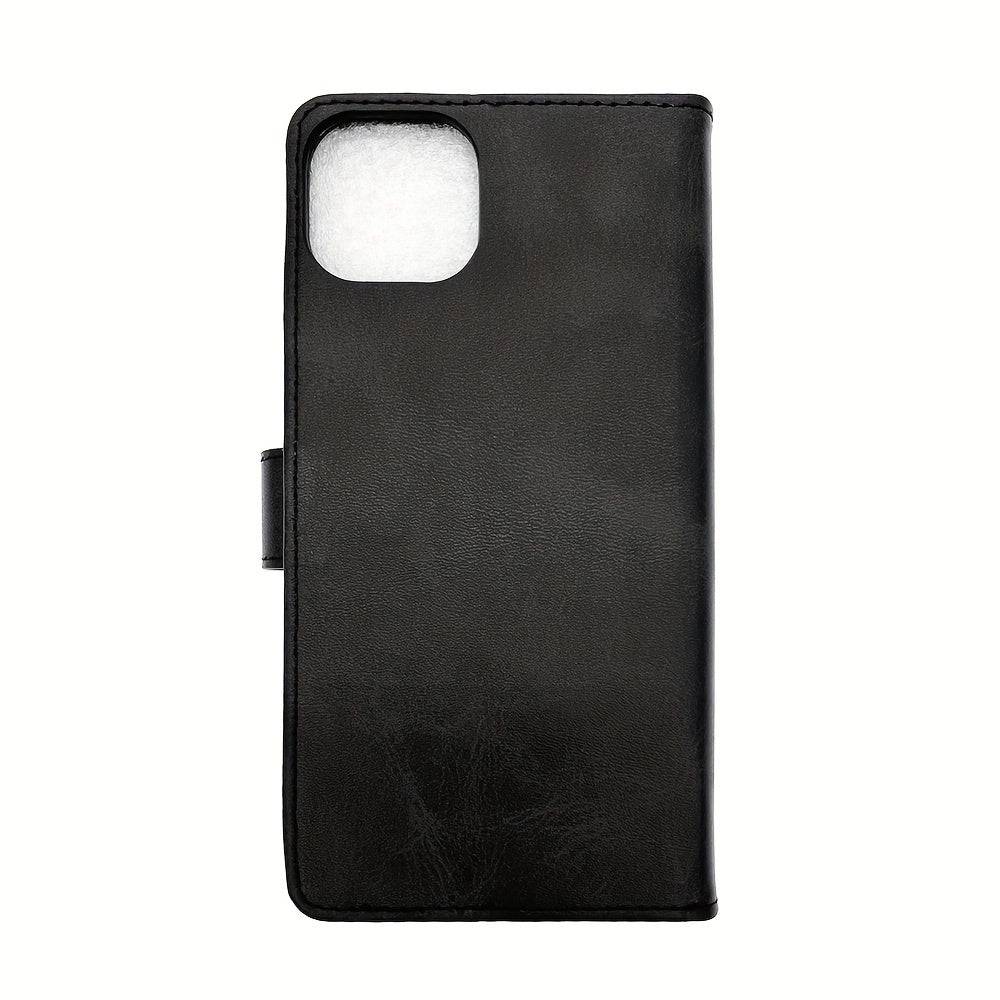 Vintage Flip Wallet Handyhülle - Kartenfächer - IPhone Kompatibel