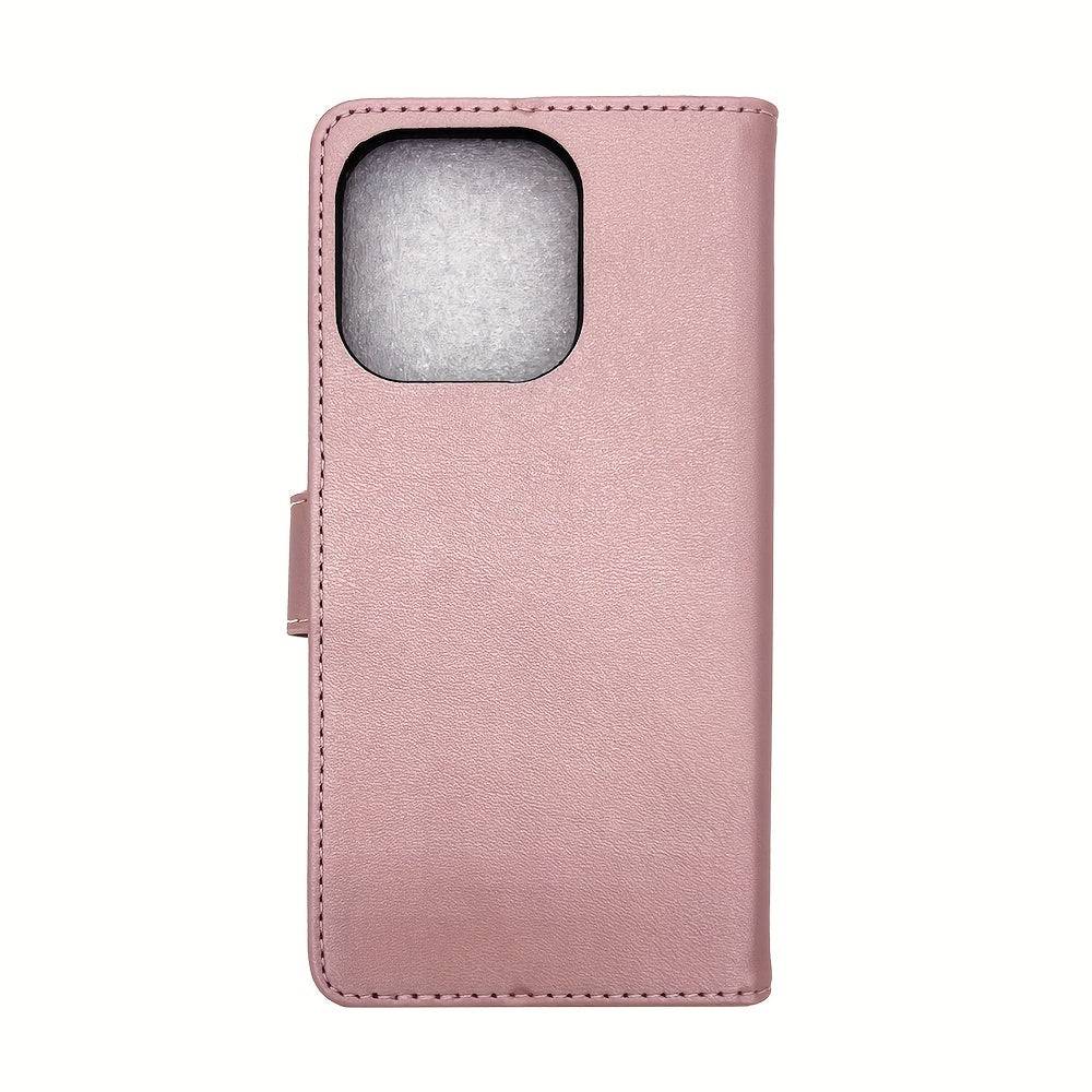 Vintage Flip Wallet Handyhülle - Kartenfächer - IPhone Kompatibel