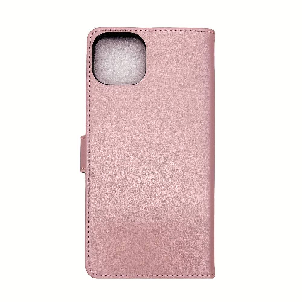 Vintage Flip Wallet Handyhülle - Kartenfächer - IPhone Kompatibel