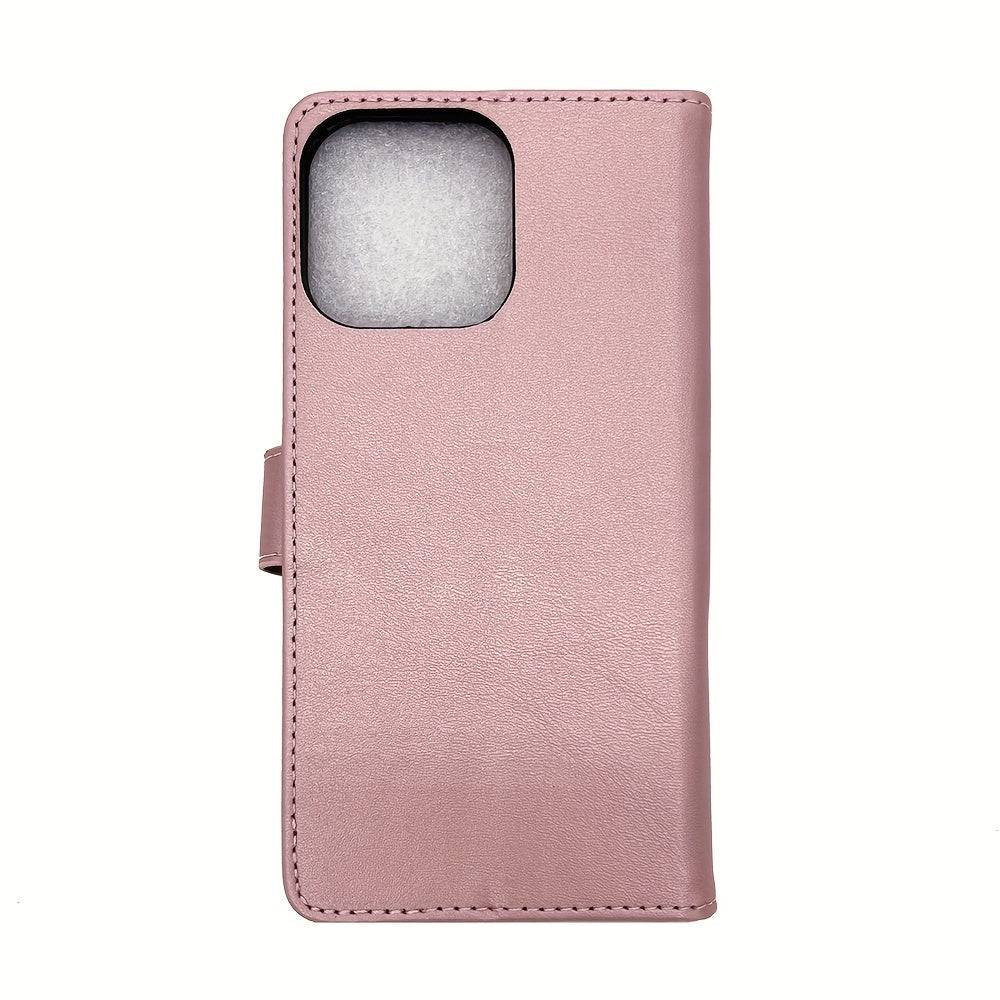 Vintage Flip Wallet Handyhülle - Kartenfächer - IPhone Kompatibel