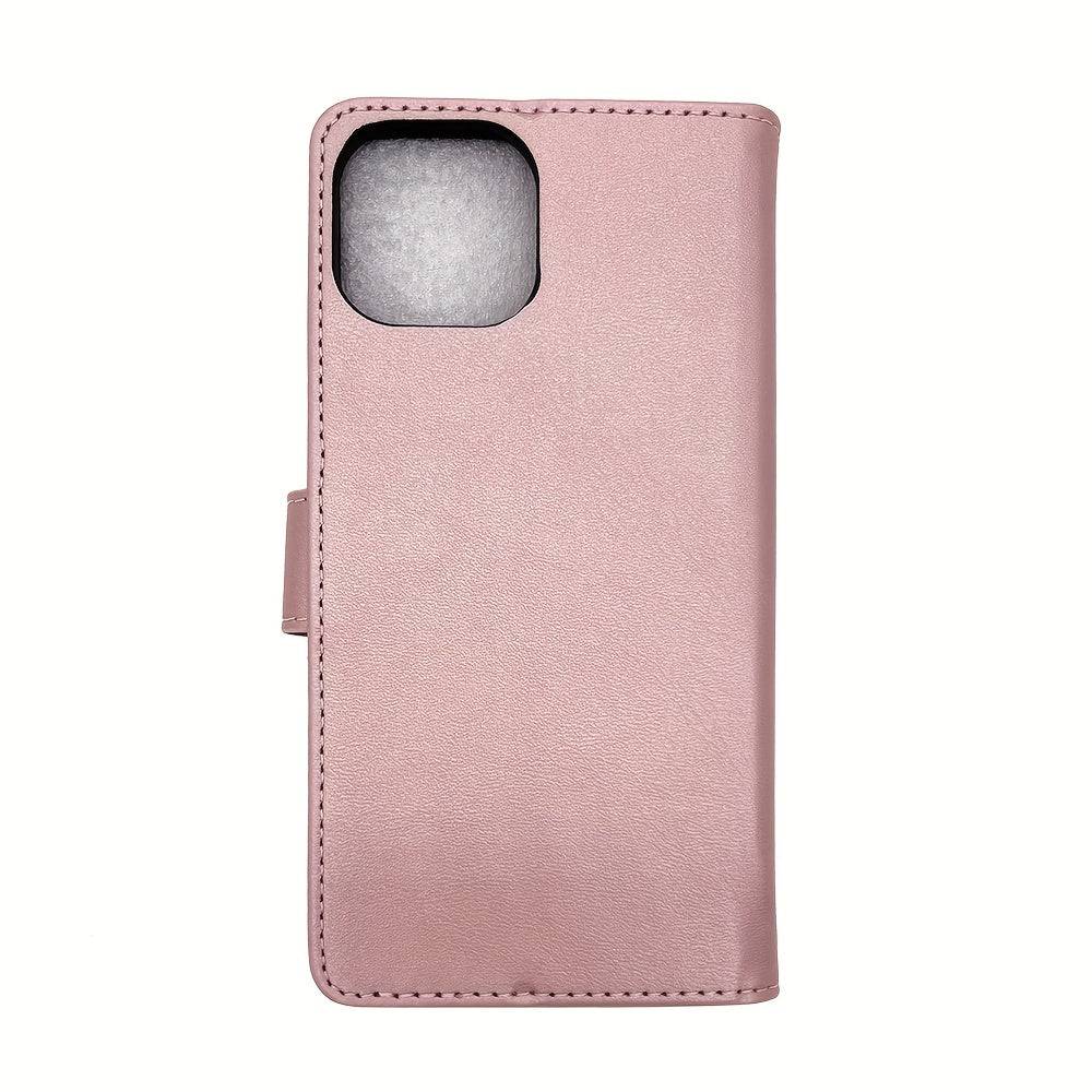 Vintage Flip Wallet Handyhülle - Kartenfächer - IPhone Kompatibel
