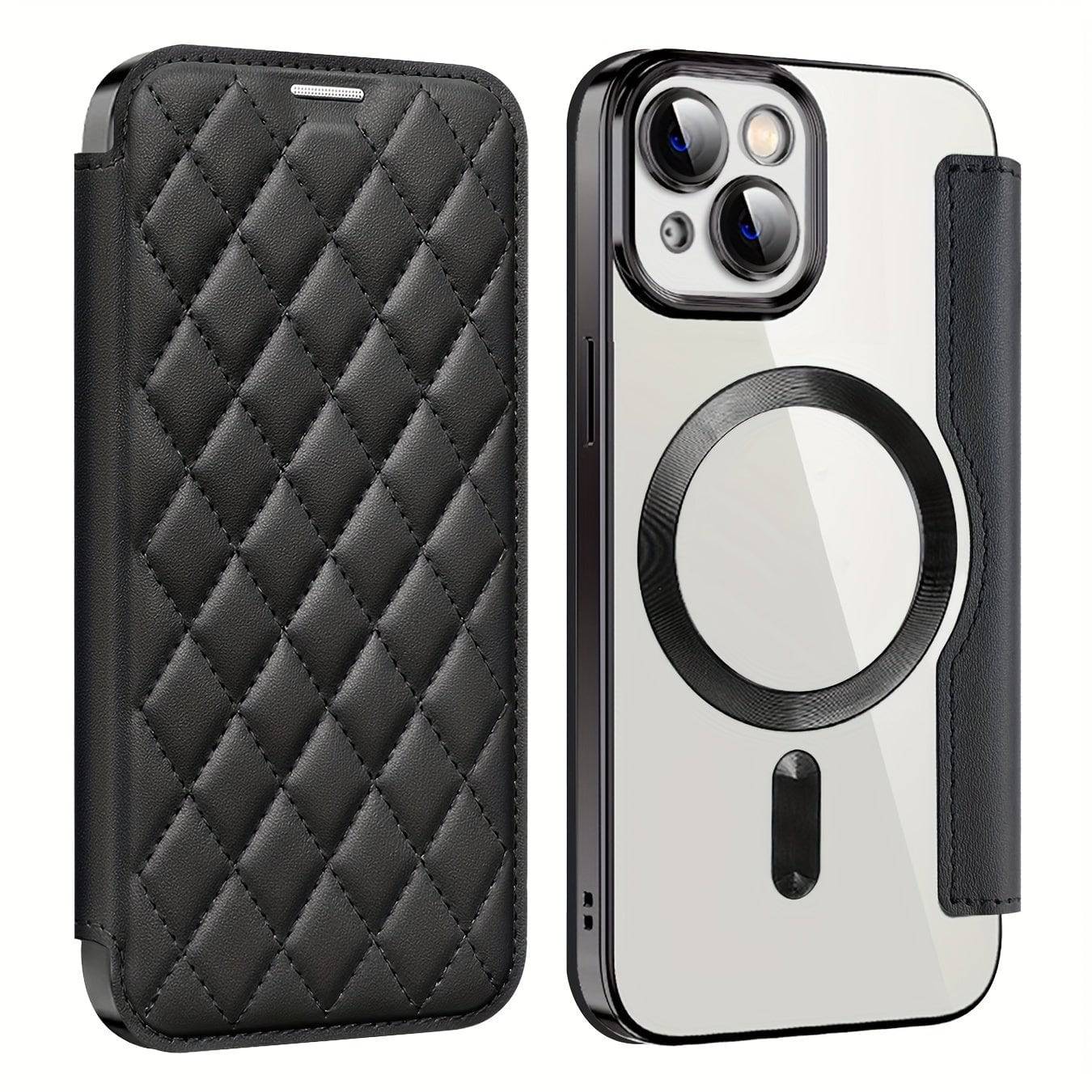 Business-Kleidungsstil Flipcover für iPhone 15-11 Pro - stilvoll und schützend!