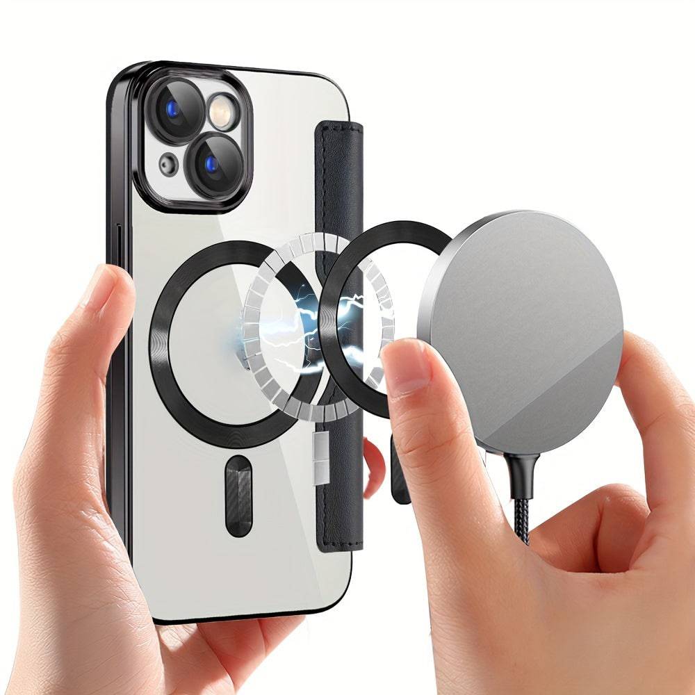 Business-Kleidungsstil Flipcover für iPhone 15-11 Pro - stilvoll und schützend!