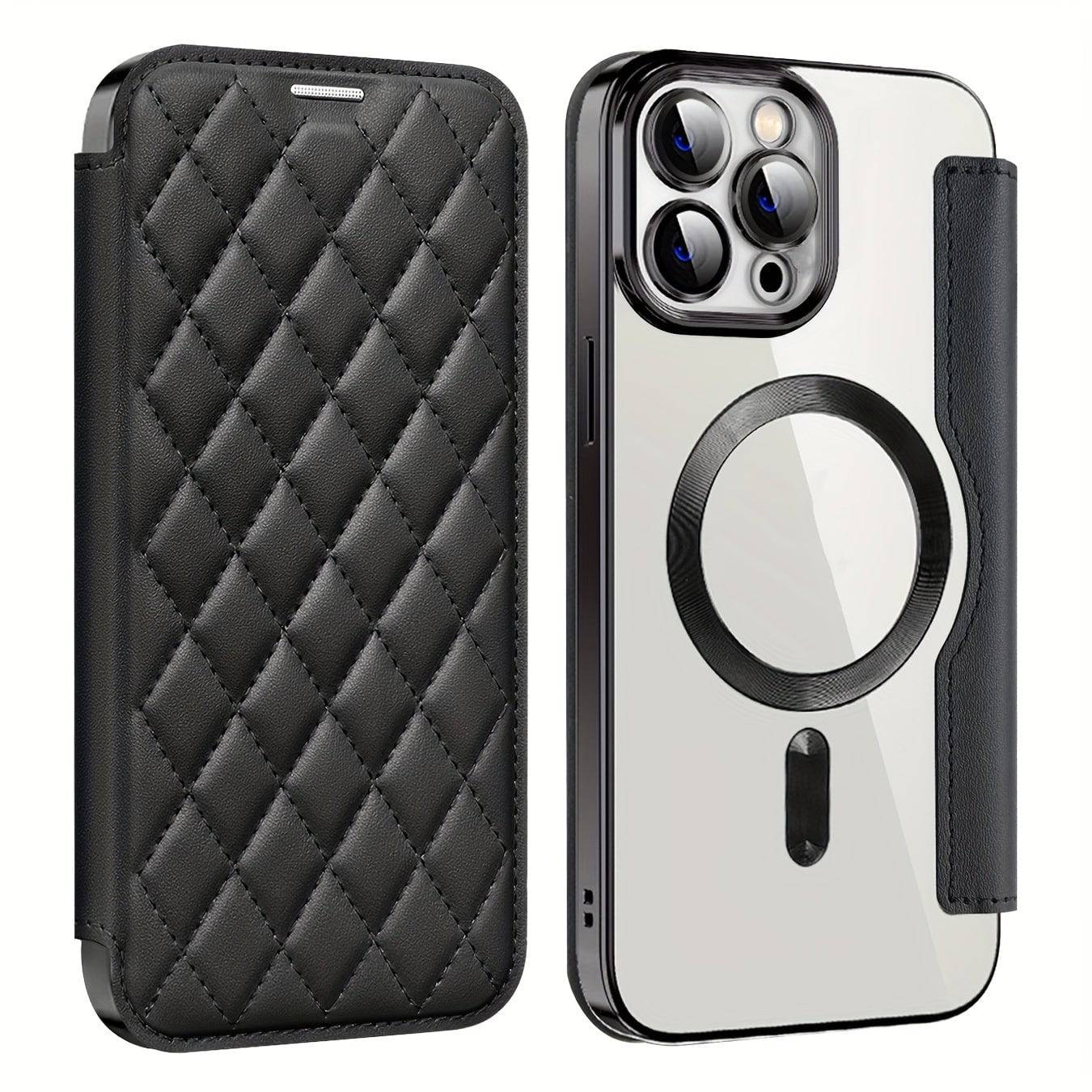 Business-Kleidungsstil Flipcover für iPhone 15-11 Pro - stilvoll und schützend!