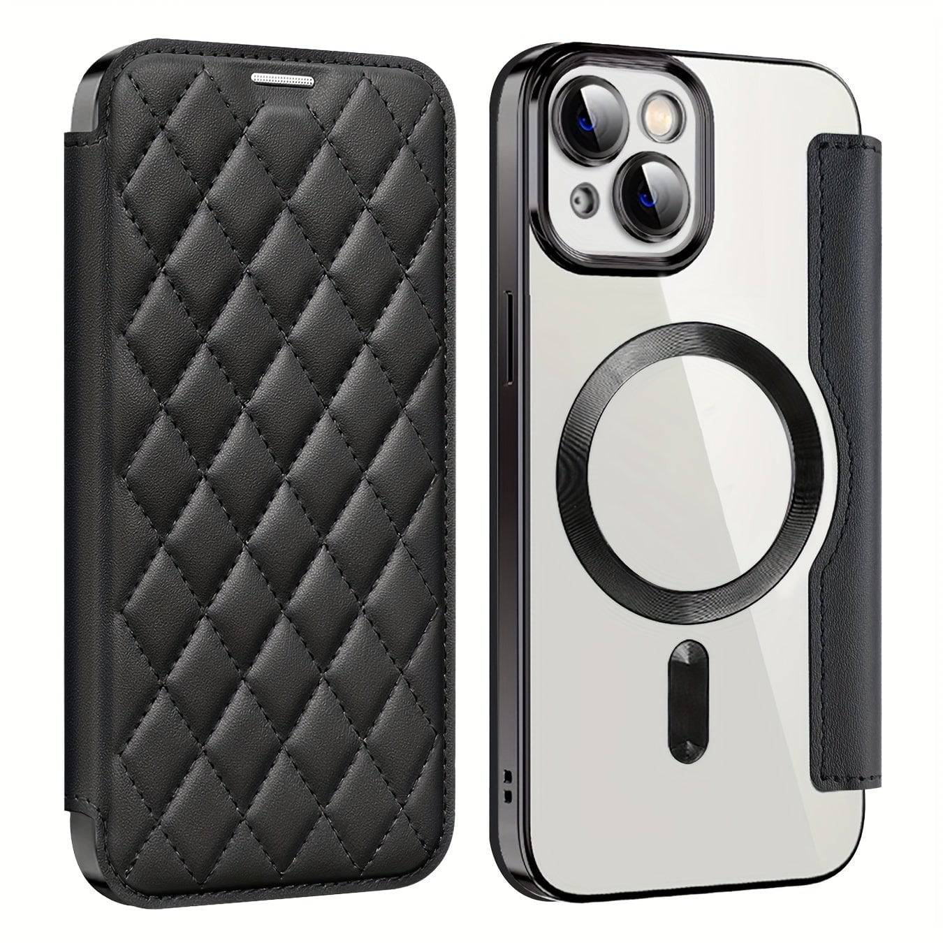 Business-Kleidungsstil Flipcover für iPhone 15-11 Pro - stilvoll und schützend!