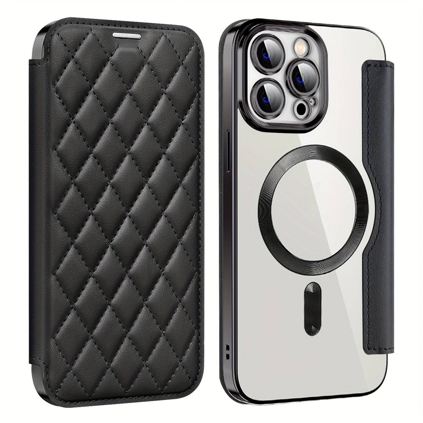 Business-Kleidungsstil Flipcover für iPhone 15-11 Pro - stilvoll und schützend!