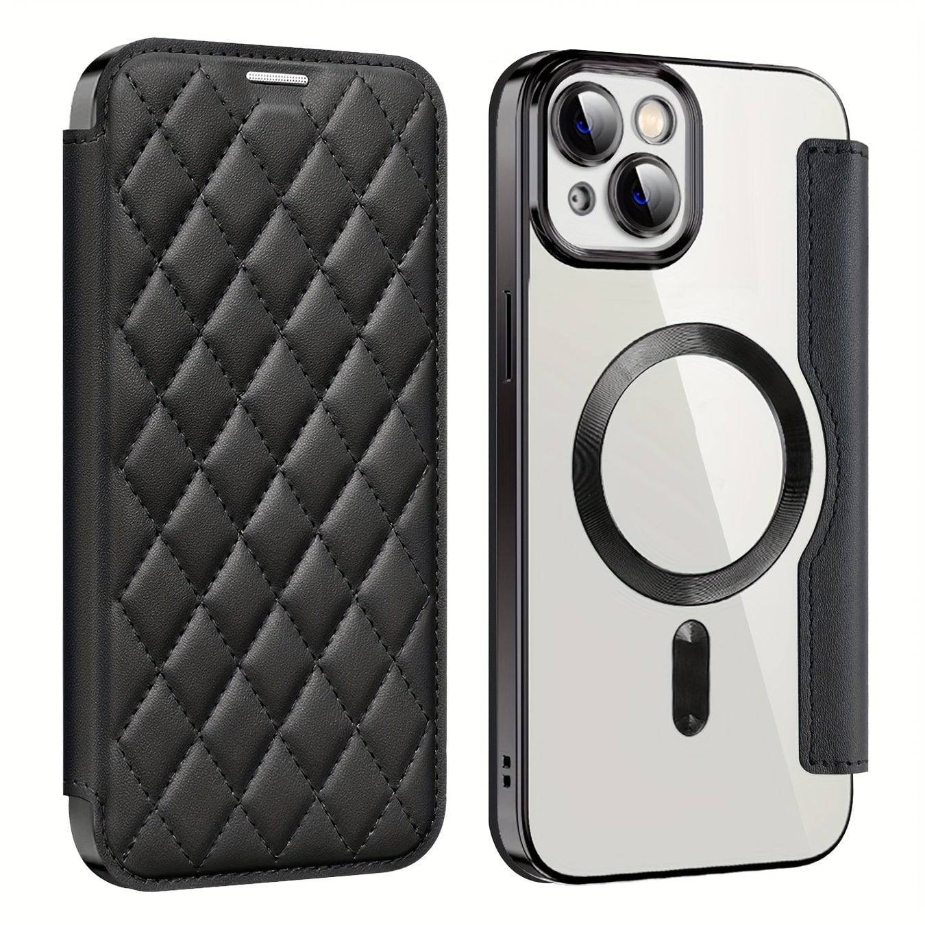 Business-Kleidungsstil Flipcover für iPhone 15-11 Pro - stilvoll und schützend!