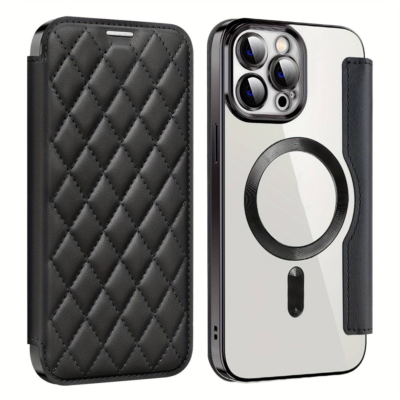 Business-Kleidungsstil Flipcover für iPhone 15-11 Pro - stilvoll und schützend!
