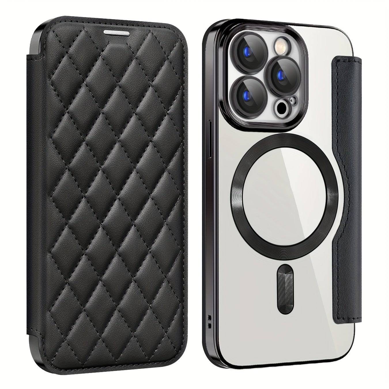 Business-Kleidungsstil Flipcover für iPhone 15-11 Pro - stilvoll und schützend!