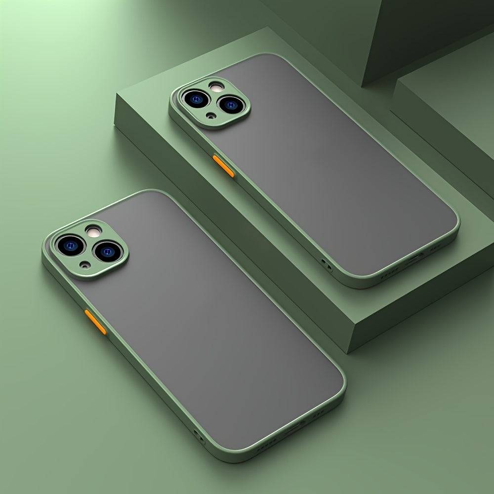 Matte Silikon-Hülle für iPhone 15 Serie - Luxuriöser Schutz!