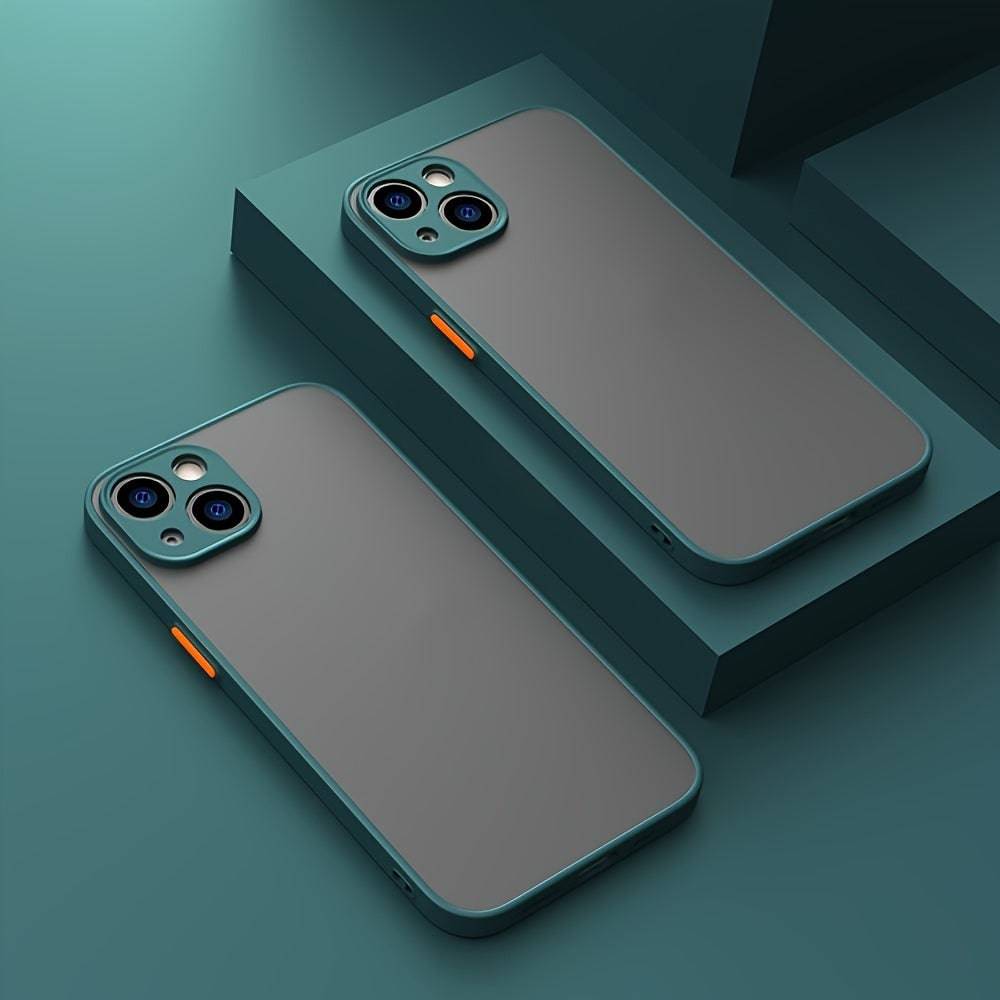 Matte Silikon-Hülle für iPhone 15 Serie - Luxuriöser Schutz!