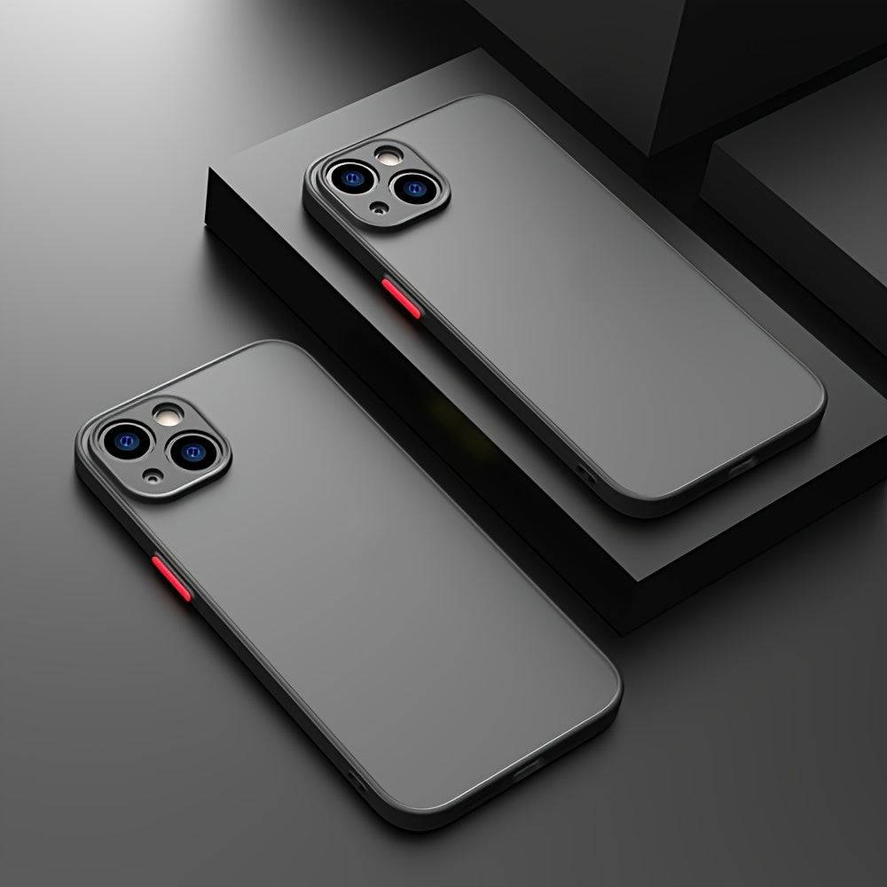 Matte Silikon-Hülle für iPhone 15 Serie - Luxuriöser Schutz!