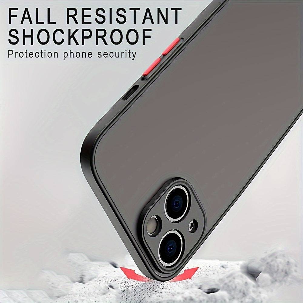 Matte Silikon-Hülle für iPhone 15 Serie - Luxuriöser Schutz!
