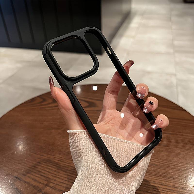 Schwarze Rüstung - Elegante Handyhülle für iPhone-Serie.