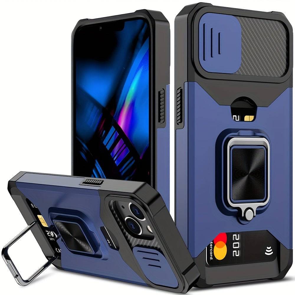 Schutzhülle mit Ringständer für iPhone 15 Pro Max