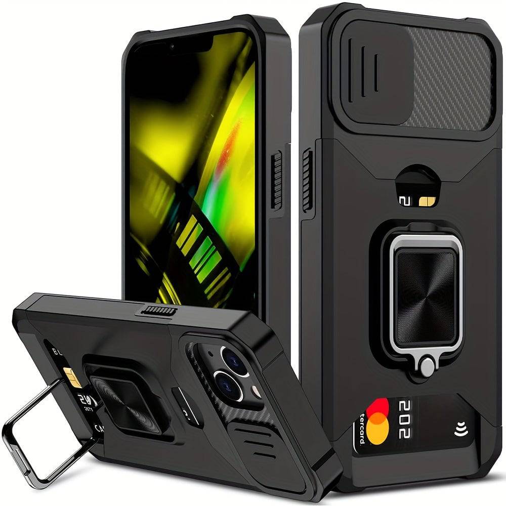 Schutzhülle mit Ringständer für iPhone 15 Pro Max