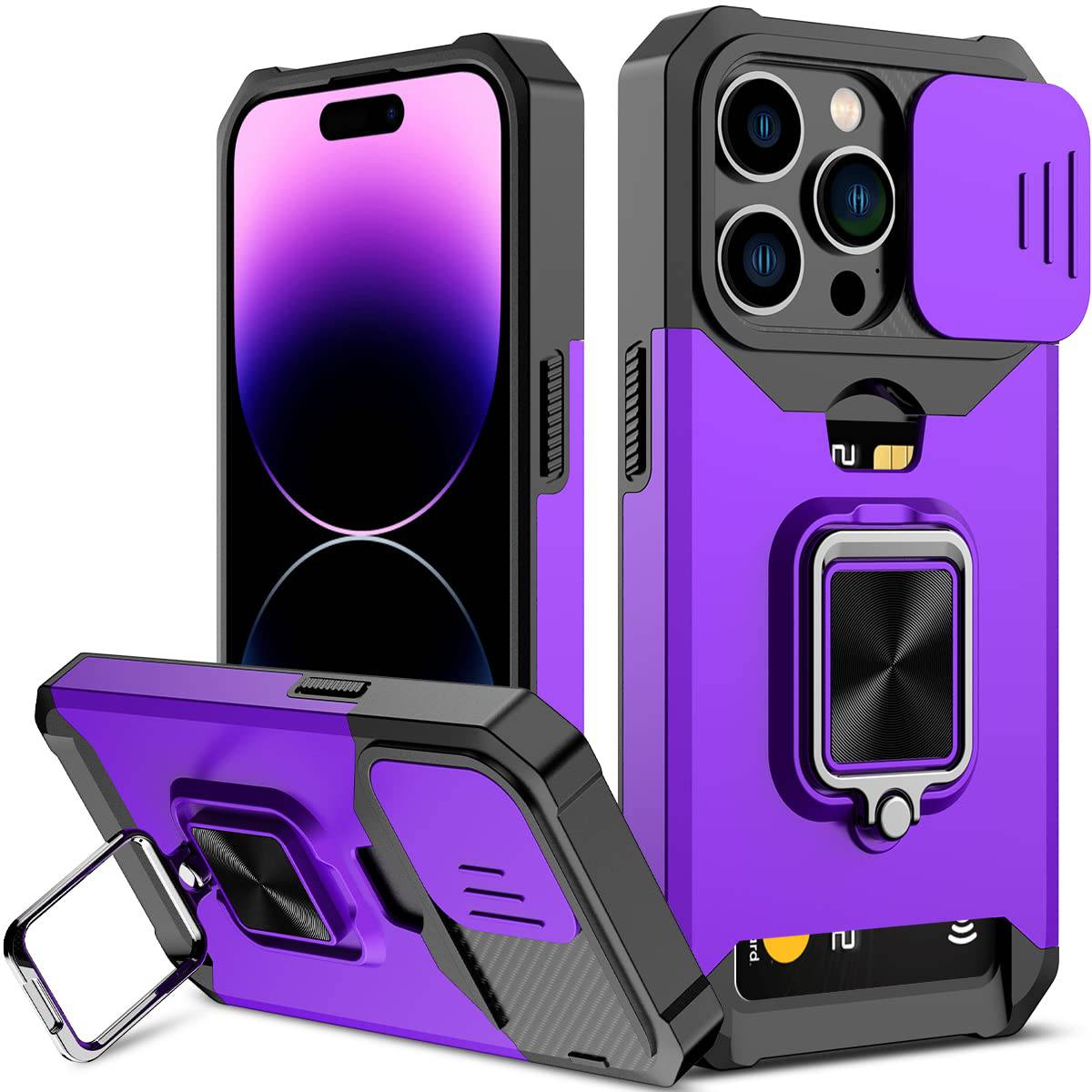 Schutzhülle mit Ringständer für iPhone 15 Pro Max