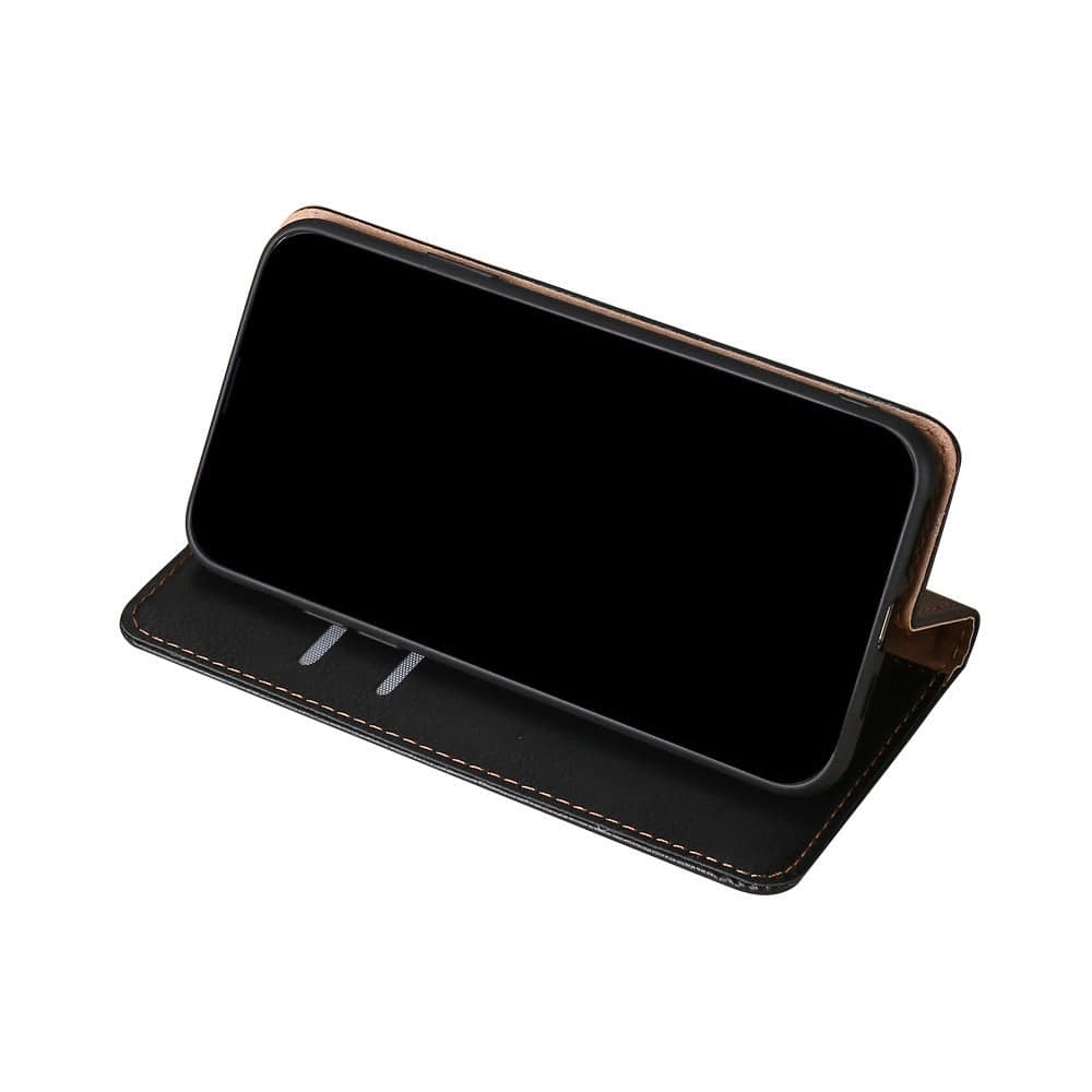 "Magnetische Flip-Telefonhülle mit Kartensteckplätzen für alle iPhone-Modelle"