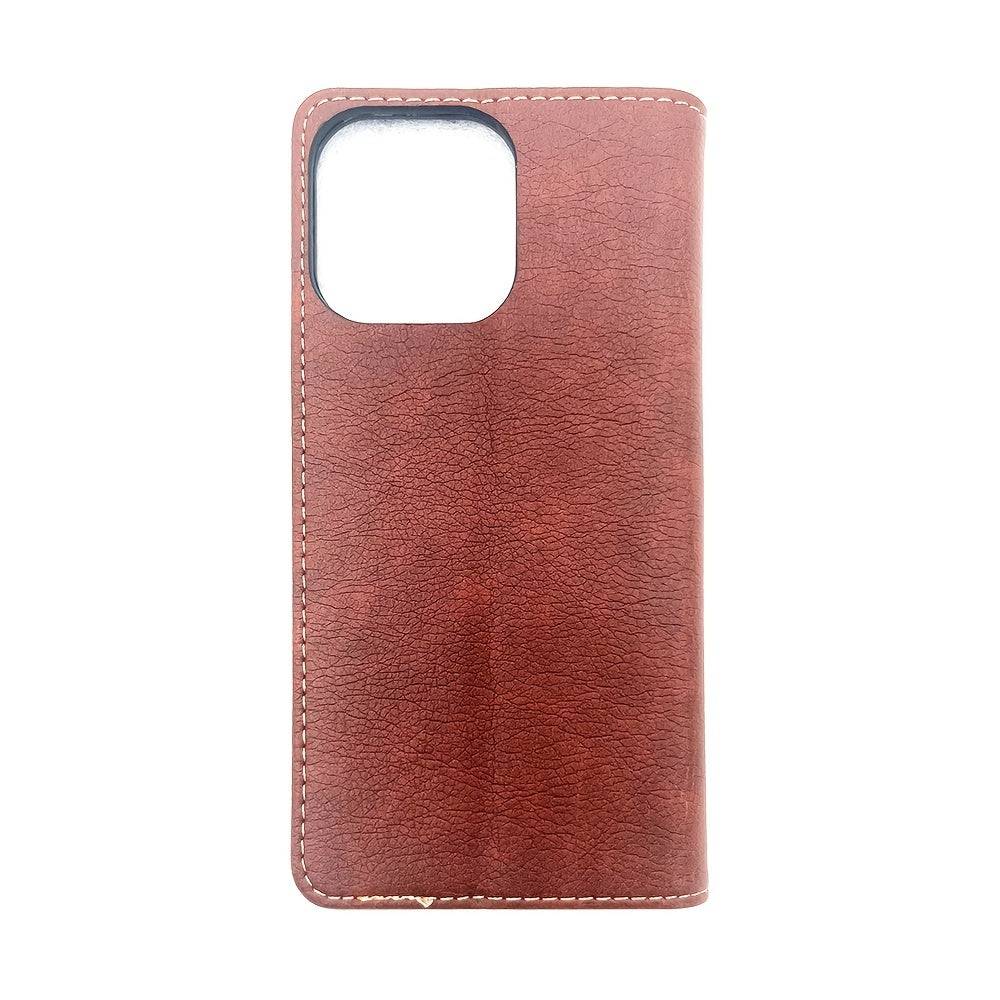 "Magnetische Flip-Telefonhülle mit Kartensteckplätzen für alle iPhone-Modelle"