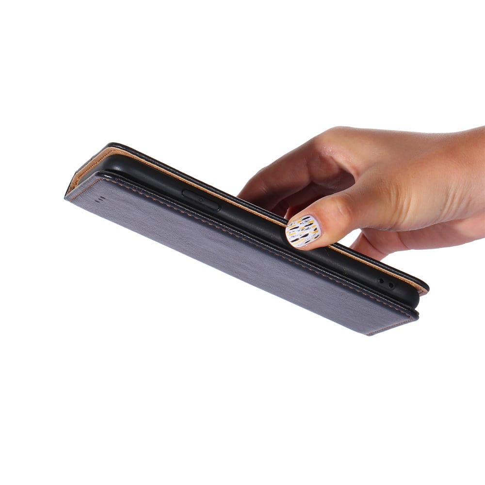 "Magnetische Flip-Telefonhülle mit Kartensteckplätzen für alle iPhone-Modelle"
