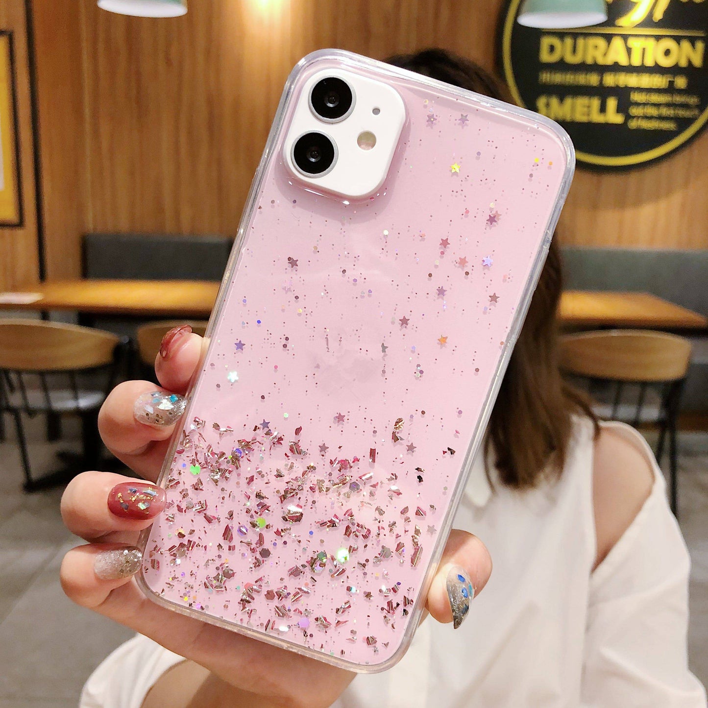 Galaxy Sternenhimmel Glitzer Soft Case - Luxuriöser TPU-Schutz (A53/A52/A23/S20FE/S21FE/S22/S23)