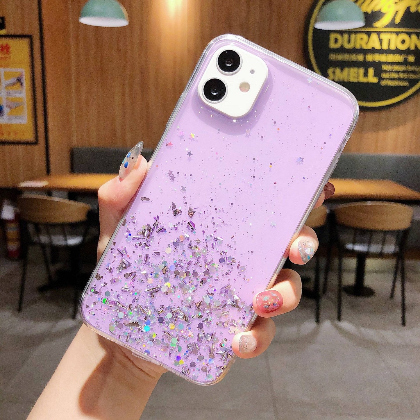Galaxy Sternenhimmel Glitzer Soft Case - Luxuriöser TPU-Schutz (A53/A52/A23/S20FE/S21FE/S22/S23)