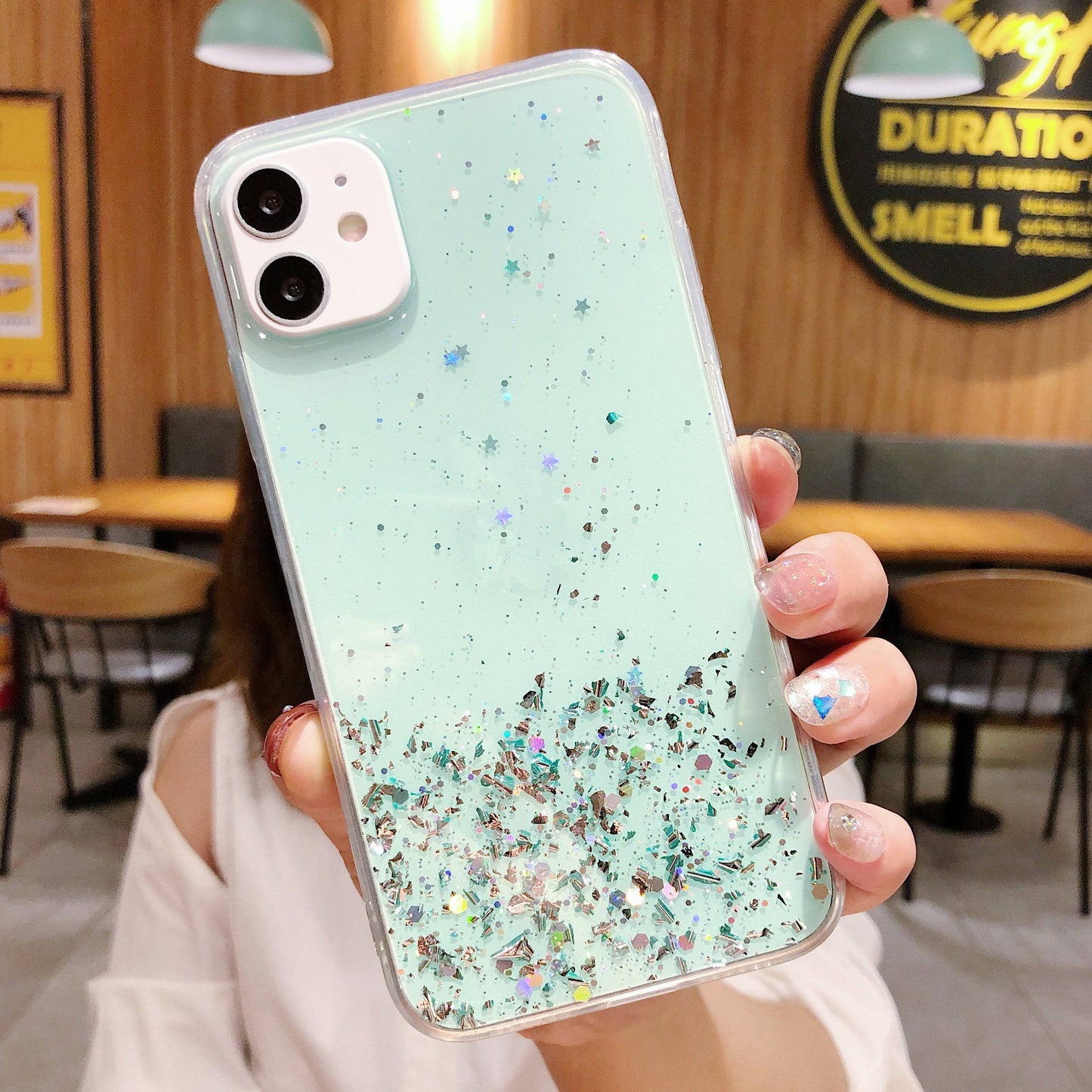 Galaxy Sternenhimmel Glitzer Soft Case - Luxuriöser TPU-Schutz (A53/A52/A23/S20FE/S21FE/S22/S23)