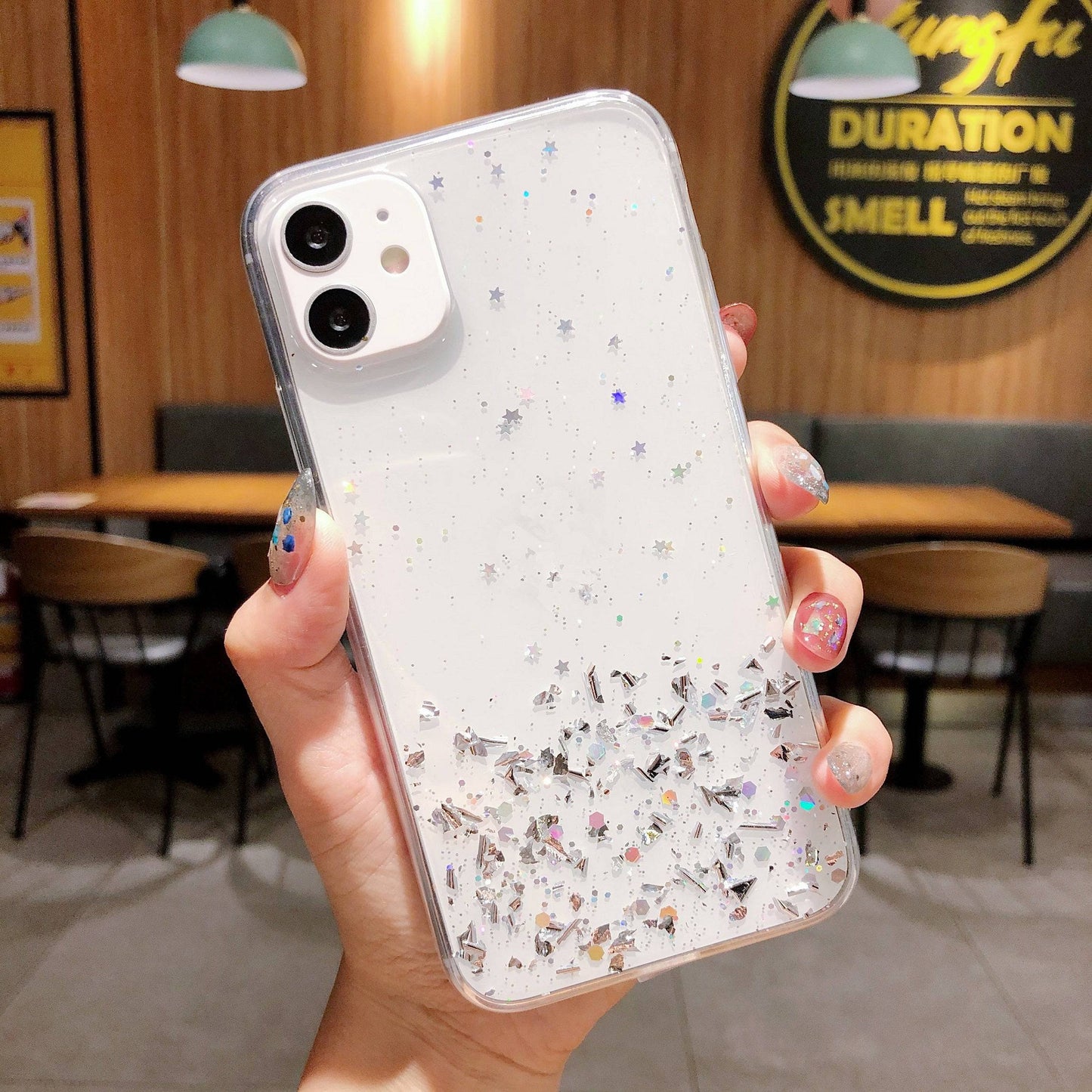 Galaxy Sternenhimmel Glitzer Soft Case - Luxuriöser TPU-Schutz (A53/A52/A23/S20FE/S21FE/S22/S23)