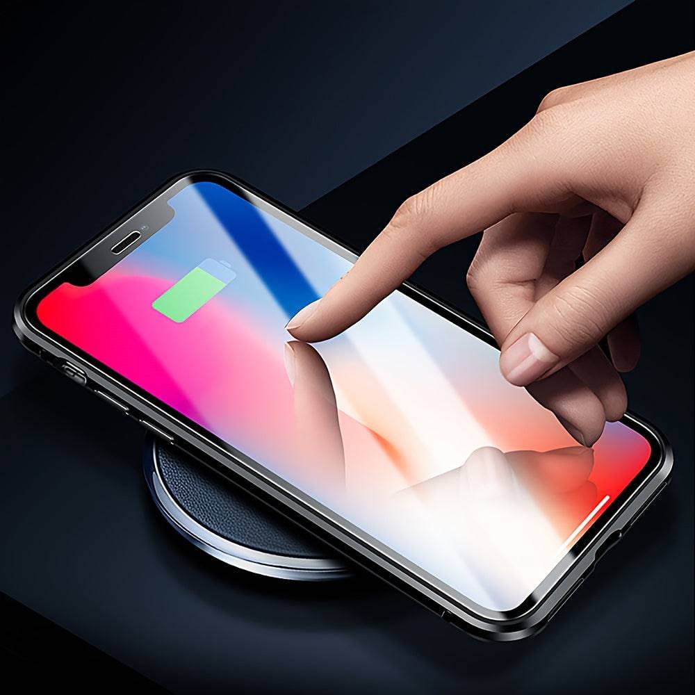 Magnetische Doppelseitige Handyhülle für iPhone 15 Pro Max