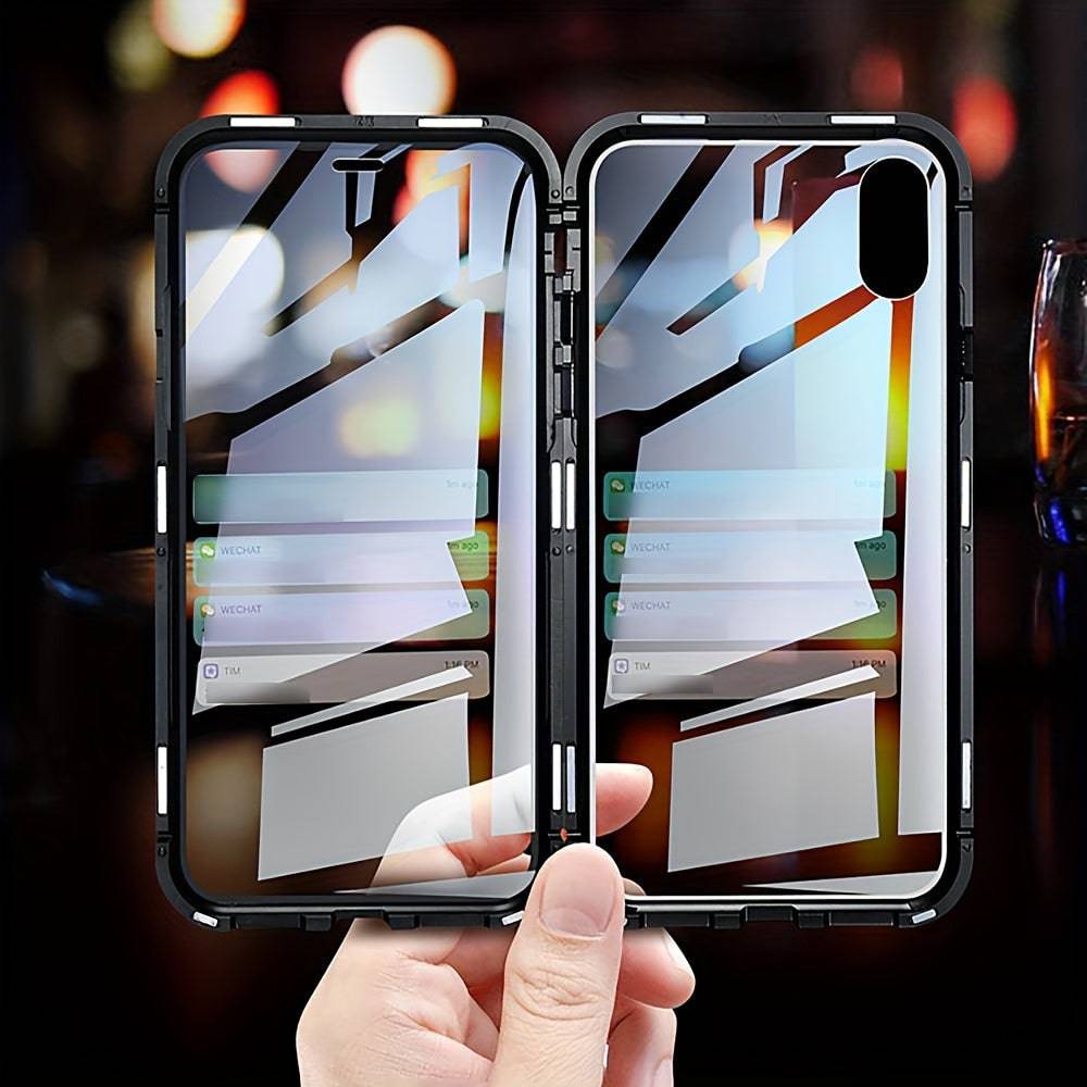 Magnetische Doppelseitige Handyhülle für iPhone 15 Pro Max
