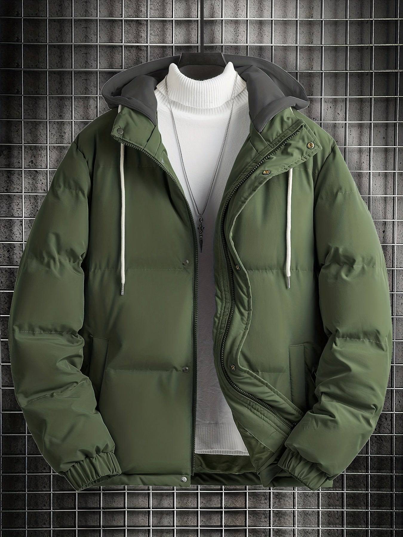 Bequeme Herren Zip-Up Jacke für Herbst und Winter
