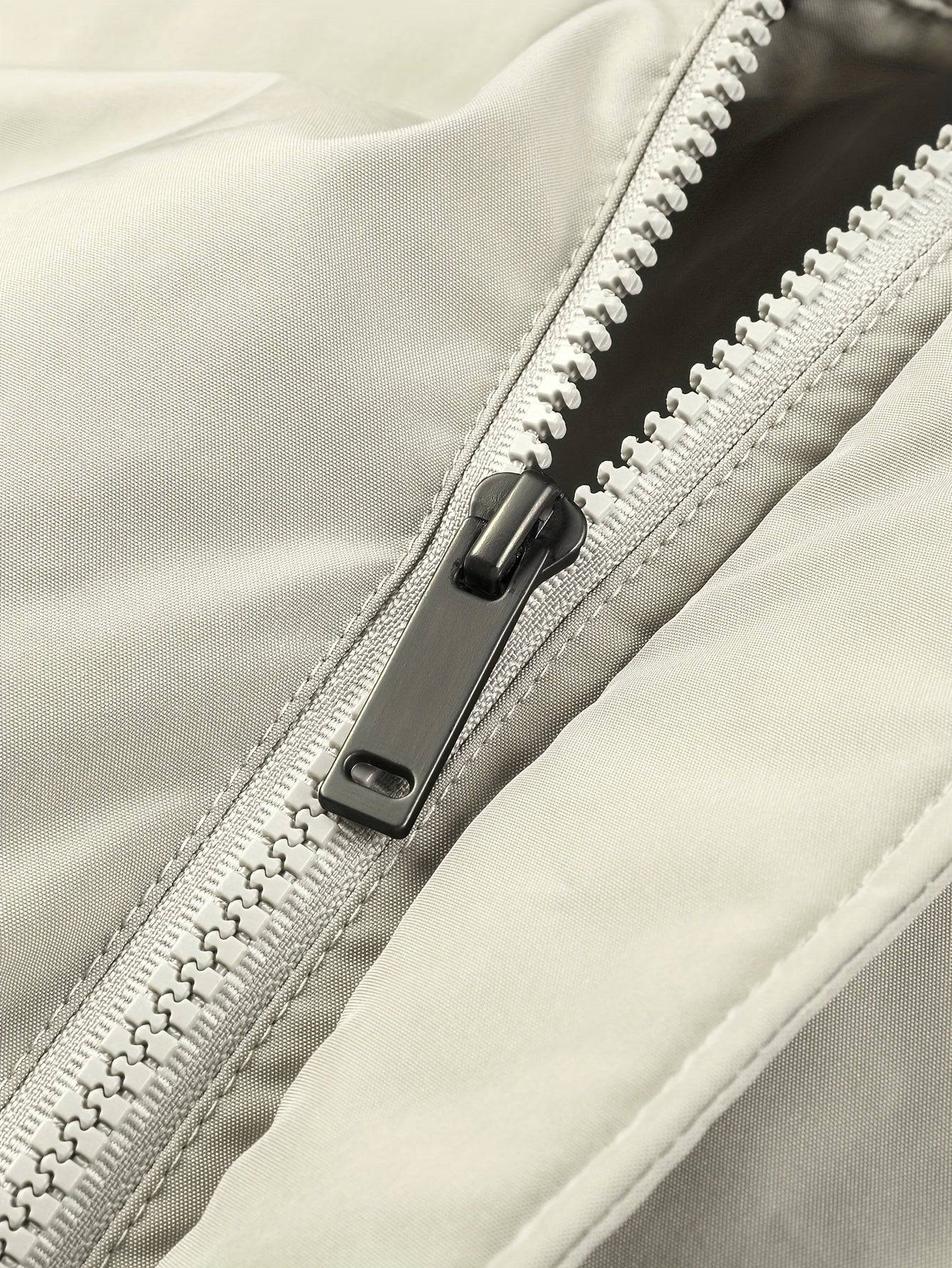 Bequeme Herren Zip-Up Jacke für Herbst und Winter