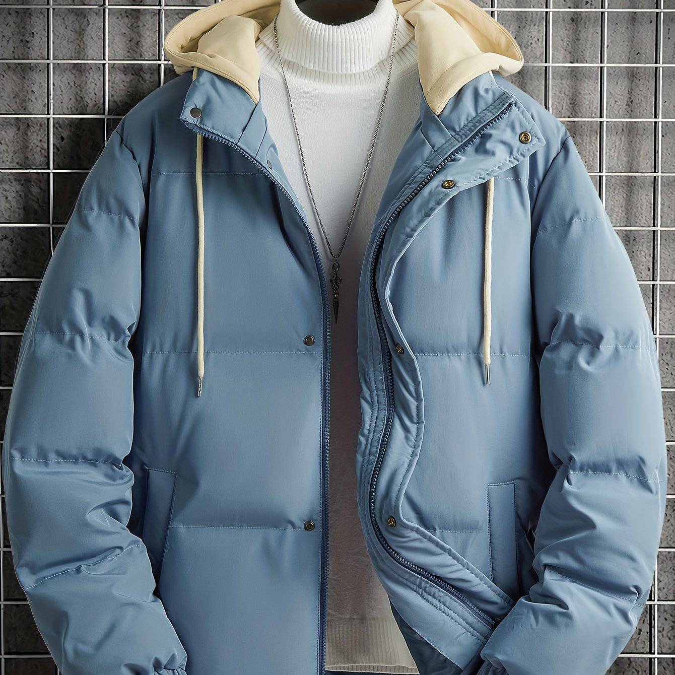 Bequeme Herren Zip-Up Jacke für Herbst und Winter