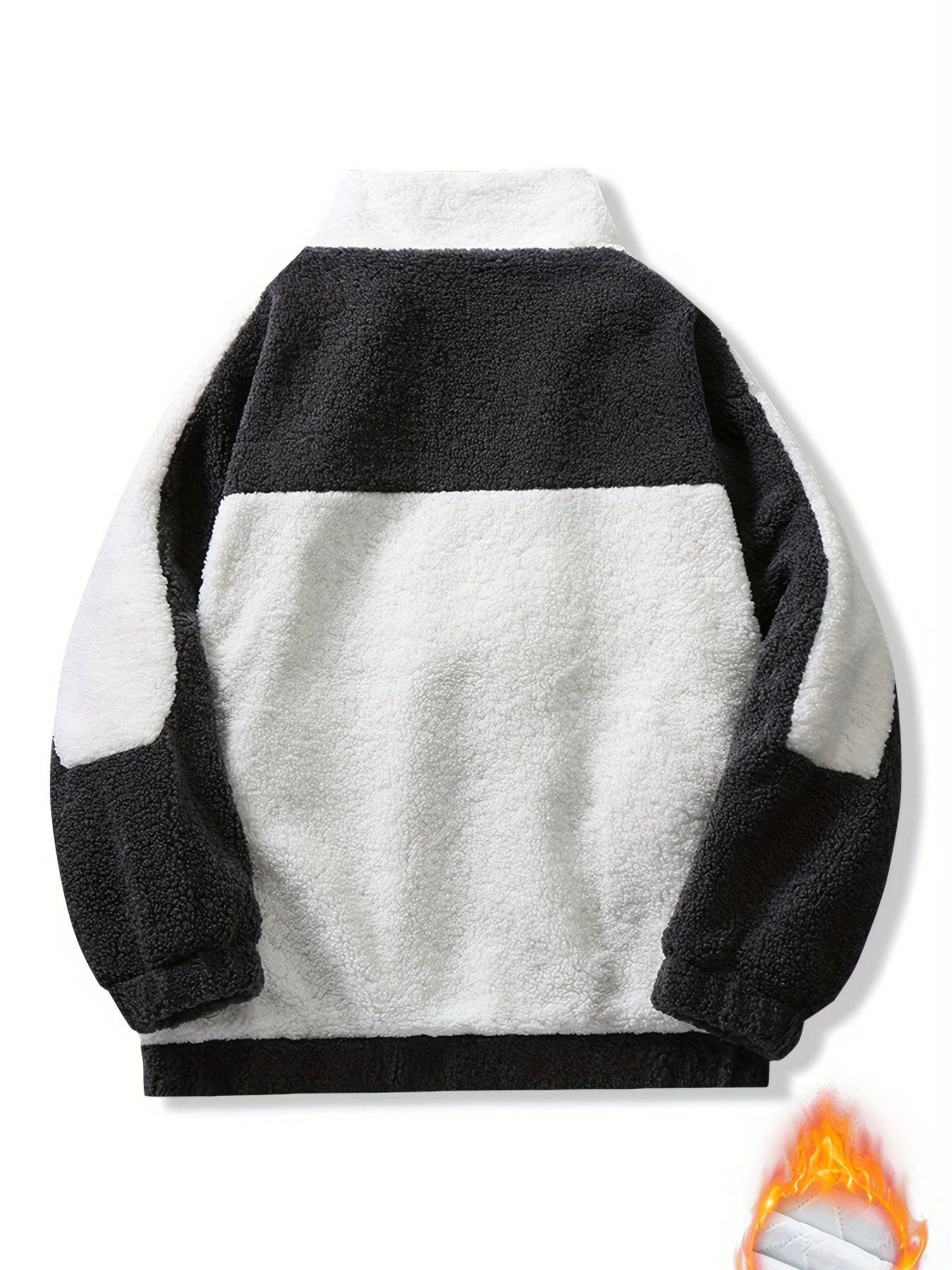 "Stylische Herren Stehkragenjacke für warme und lässige Herbst/Wintertage"