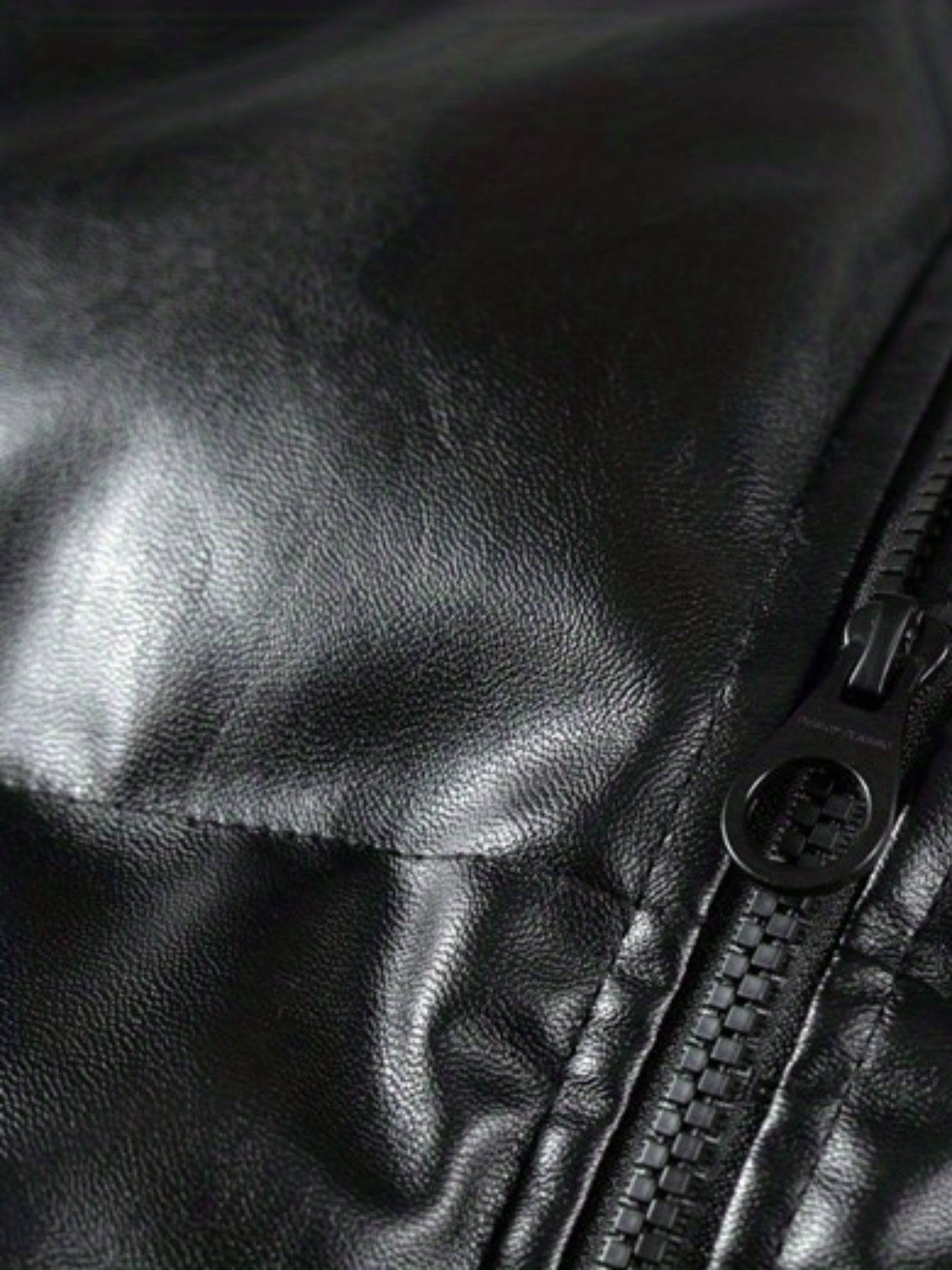 "Modische Winterjacke - warm, lässig, mit PU-Finish und Baumwollfutter"
