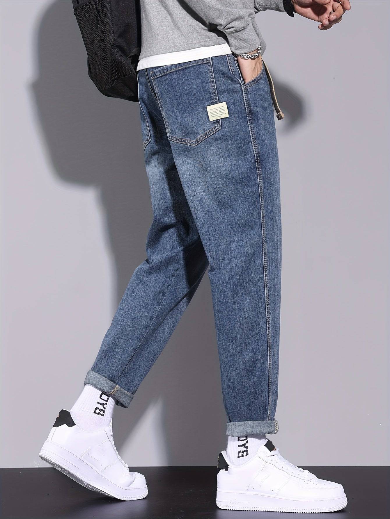 Herren Vintage Bequeme Jeans - Atmungsaktiv und Dehnbar