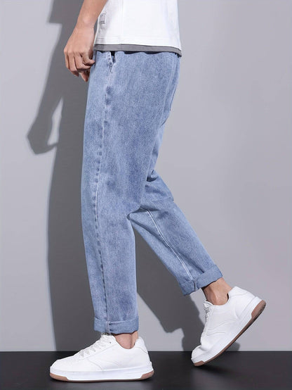 Herren Denim Jeans - Trendig, lässig, bequem für Outdoor Herbst