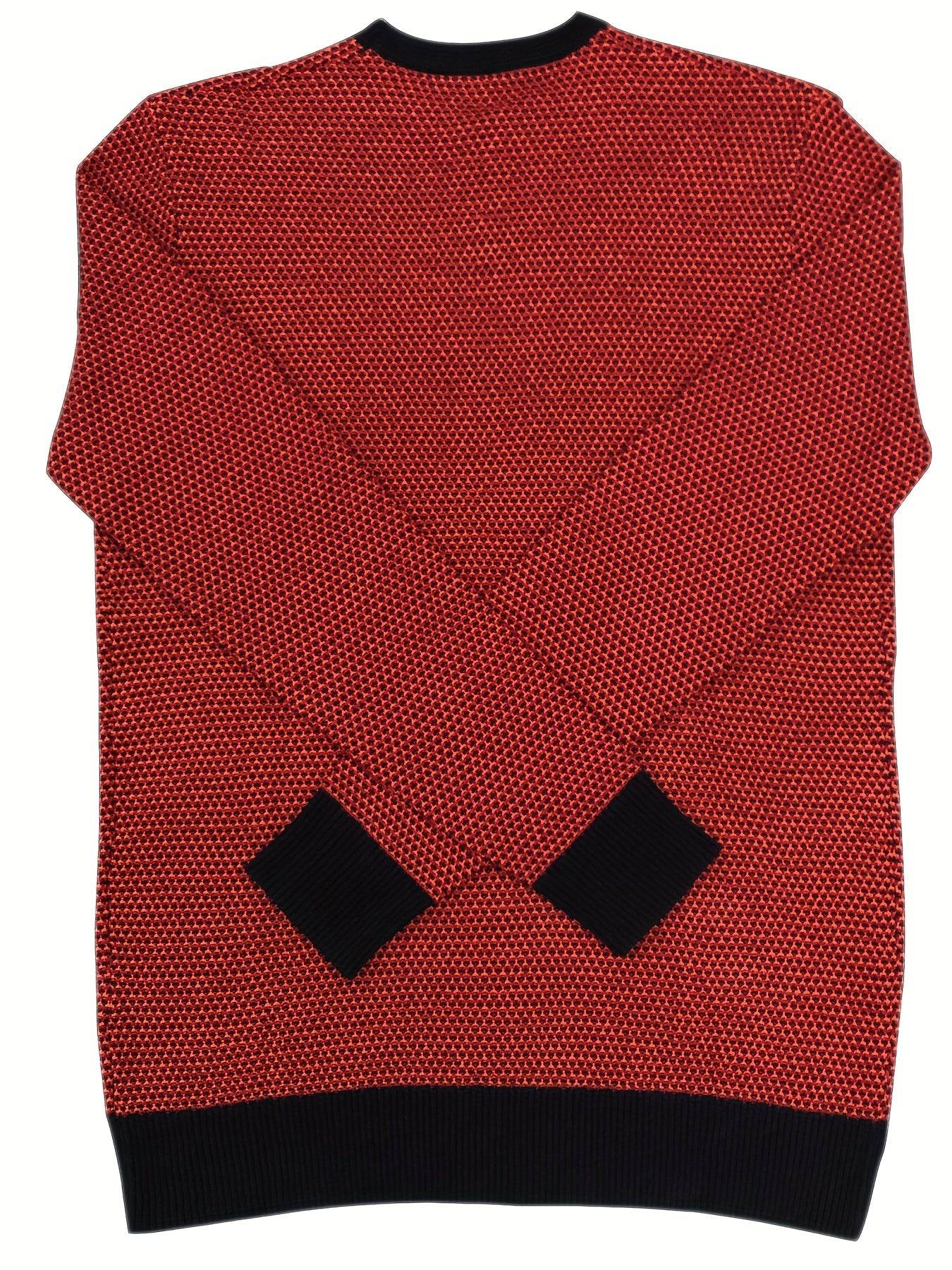 Herren-Langarmpullover, ideal für Frühling und Herbst