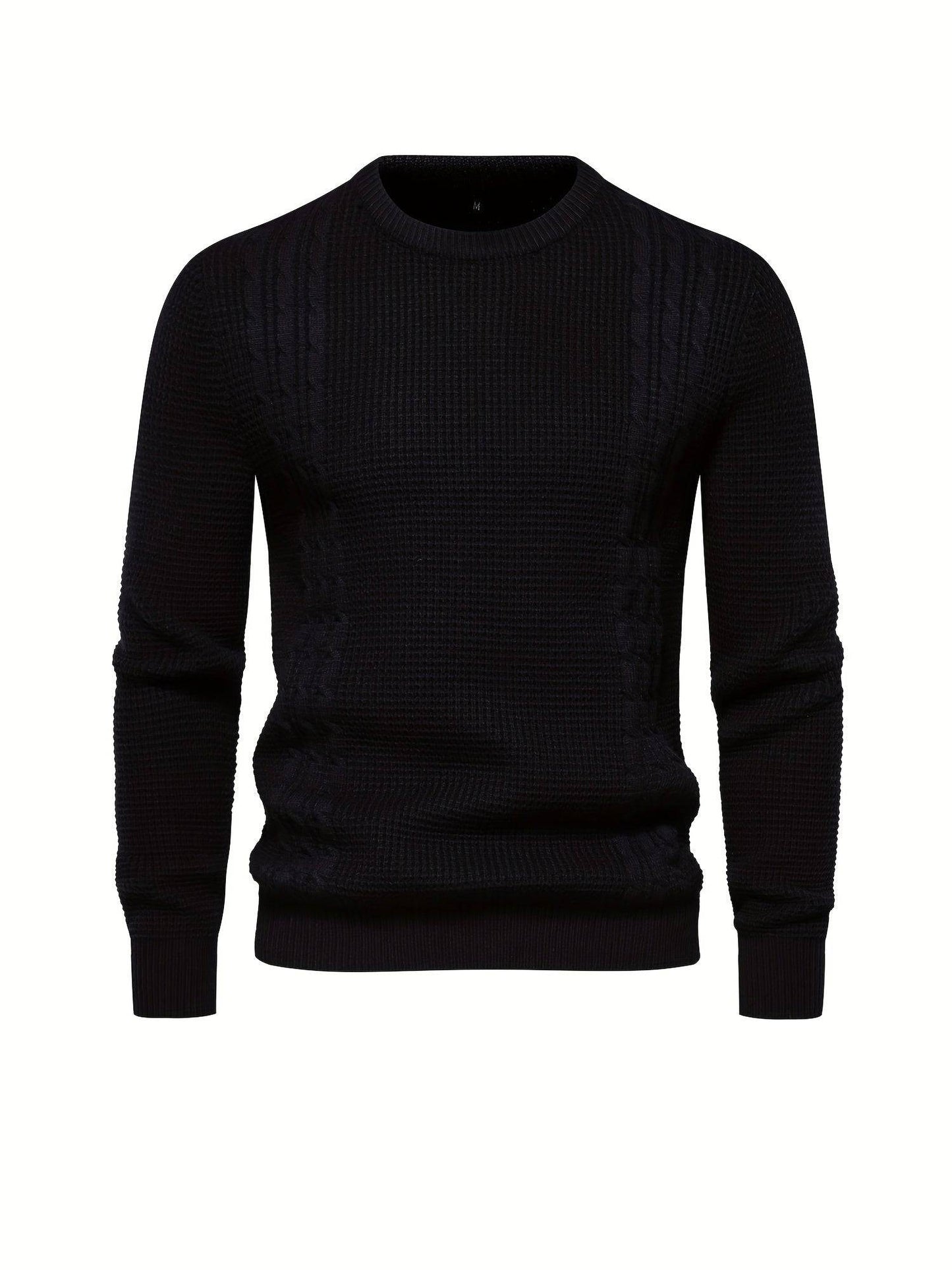 Herren Strickpullover, warm und leicht für Herbst/Winter.