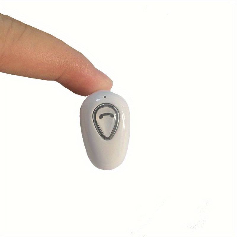 1pc Wireless BT Kopfhörer - Unsichtbar, sportlich, mit Mikrofon, Stereo
