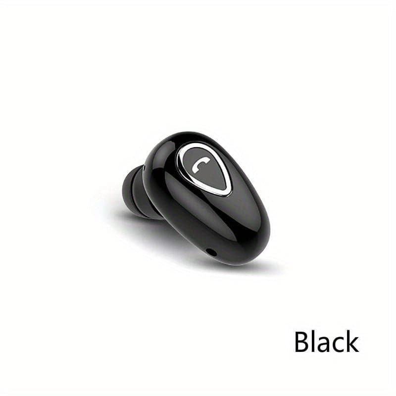 1pc Wireless BT Kopfhörer - Unsichtbar, sportlich, mit Mikrofon, Stereo